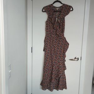 Max Studio Floral Boho Maxi Dress